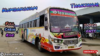 💖🚍SHAMEER BUS SERVICE 🚍💖|THANJAVUR🔁 KUMBAKONAM|♥️ SAFE \u0026 FAST 🔥|TRAVEL WITH GRB|EP:97