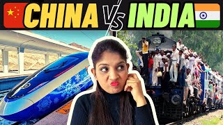 China Railways vs India Railways - This is truly shocking... 🇨🇳 中国vs印度。。。我震惊了