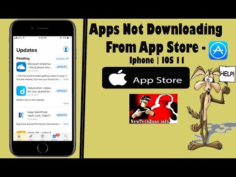 Apps Not Downloading from APPSTORE On IPHONE | 6 Methods To Fix In IOS11 Apps Not Downloading from APPSTORE On IPHONE | 6 Methods To Fix In IOS11