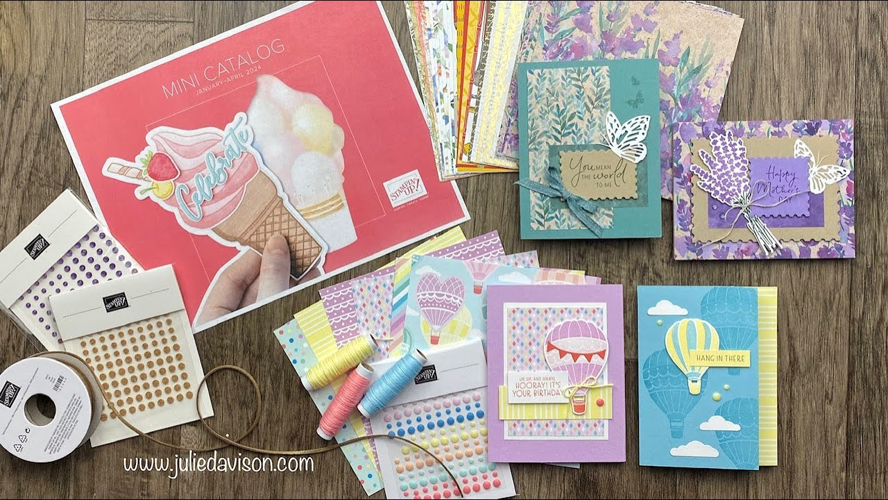 UNBOXING: Jan-Apr 2024 Stampin’ Up! Mini Catalog Pre-Order + Projects ...