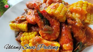 Padang Sauce Shrimp Recipe || The spices are abundant and rich