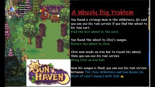 Sun Haven Hidden Quest - A WHEELY BIG PROBLEM!!!!!