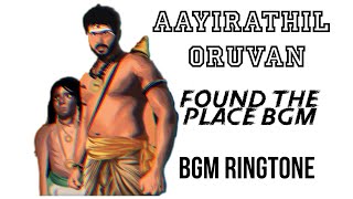 aayirathil oruvan Found the place | bgm ringtones | JN Creation | Download link