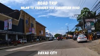 Roadtrip Milan, Buhangin to Ciudades via Cabantian road