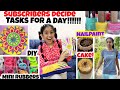 2 MILLION Special!!!🥳 Subscribers decide tasks for a Day!😍💖 | Riya's Amazing World