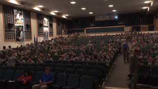 507th Air Refueling Wing Commander's Call time-lapse