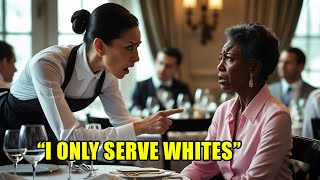 Racist Waitress Won't Serve Black Woman, Unaware That Her Son Is The Owner