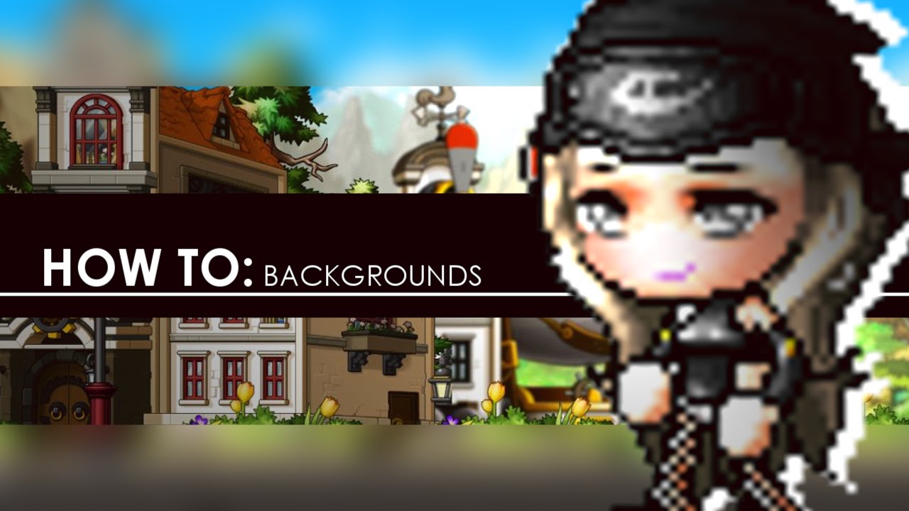 Maplestory Tutorial Custom Backgrounds Youtube
