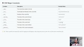 PHP Magic Constants