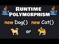 Learn runtime polymorphism in 5 minutes! 🤷‍♂️