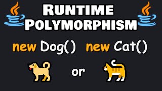 Learn runtime polymorphism in 5 minutes! 🤷♂️