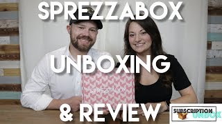 SprezzaBox Unboxing \u0026 Review