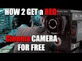 How to get a $30,000 Red Camera for Free