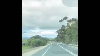 Road trip to Mannum South Australia with views of Adelaide Hills