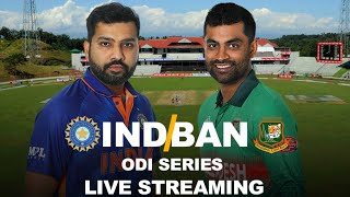 India Vs Bangladesh 1st ODI Match Live | IND Vs BAN 1st ODI Match Live | India Tour of Bangladesh