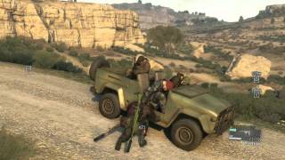 MGS5 Extracted the commander and the soldiers riding in his vehicle (4 total)