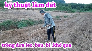 Chia sẻ khâu làm đất, để trồng dưa leo, đạt hiệu quả nhất,,