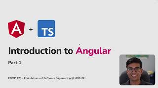 Intro to Angular Part 1: Angular Components and Routing