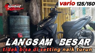 PENYEBAB LANGSAM MOTOR BESAR NAIK TURUN | Tidak Bisa Di Setting