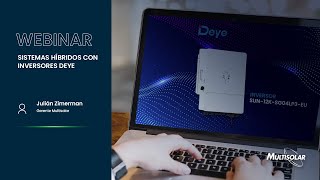 Webinar Sistemas Híbridos con Inversores Deye