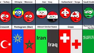 Similar Things In Country Flags and Similar Names