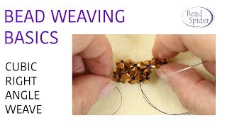 Bead Weaving Basics: Cubic Right Angle Weave (CRAW)