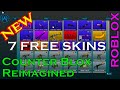 7 FREE Skins in Roblox Counter Blox Reimagined - TheMorgue Bundle