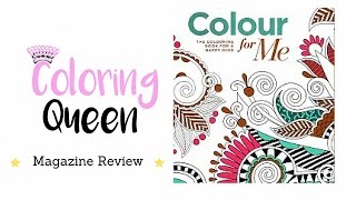 Colour for Me - Adult Colouring Magazine Review