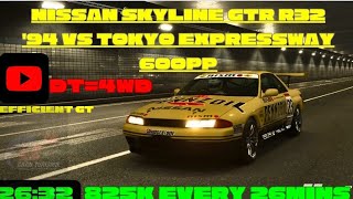 Gran Turismo 7| Nissan GTR R32 Skyline V Spec ll '94| Vs - WTC 600pp|Tokyo expressway V1.47