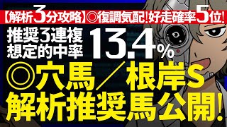 △◯△タテ目決着……！根岸S／想定的中率『13.4%（３連複）』｜解析３分攻略｜レモンポップの取りこぼしが狙い目！◎復調気配で絶好の狙い目！『ルメールオッズの裏』