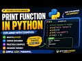 Python Print Function Explained in 5 Minutes 🔥 Beginner Tutorial | LearnAIPY 2026