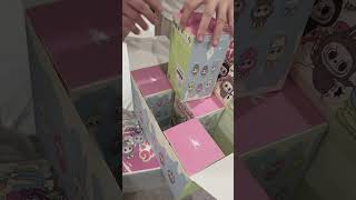 แกะกล่องสุ่มลาบูบู้มาการองกัน Unboxing Labubu macaron #labubu #blindbox