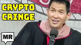 Crypto Bro Gets Booed While Ruining College Commencement