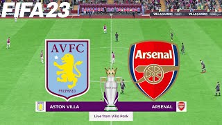 FIFA 23 | Aston Villa vs Arsenal - Premier League Match - PS5 Gameplay