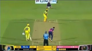 IPL 2022: Moeen Ali Batting Today | Moeen Ali Fastest Fifty Today | CSK vs RR Full Match Highlights