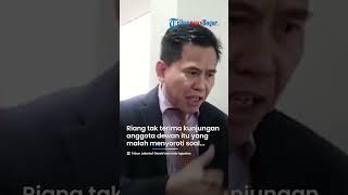 SAYA LAWAN! Ketua RT Tegaskan agar Anggota Dewan Tak Bela Penyewa Ruko Caplok Bahu Jalan di Pluit