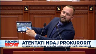 Deputeti nxjerr videon e autorëve të dyshuar në atentatin e Arjan Ndojës, reagon Lleshaj