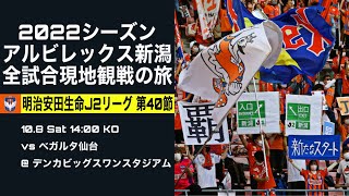 【祝J1昇格！】アルビレックス新潟 vs ベガルタ仙台【J2リーグ 第40節 @デンカビッグスワンスタジアム】