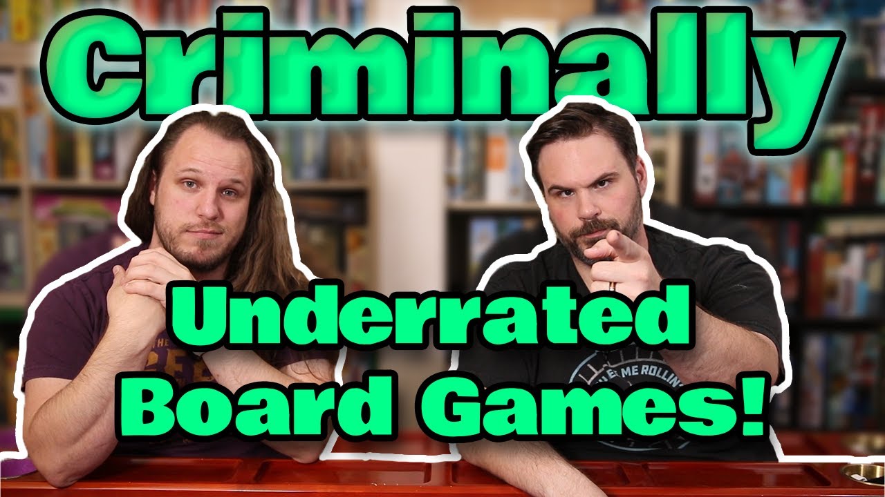 Top 10 Underrated Board Games! - YouTube