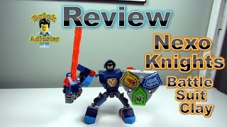 Playing with Lego #328 - Battle Suit Clay - Lego Nexo Knights (Review) - LEGO 70362