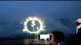 futala lake beautiful night show great view #nagpur,,,, har har Mahadev