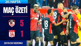 ÖZET: Gaziantep FK 5-1 Sivasspor | 20. Hafta - 2019/20