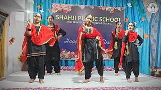 Kali Activa | Pind De Gerhe | Dance Performance on Republic Day 2025 | Shahji Public School Khatima