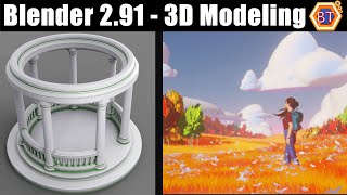 Blender 2.91 - Simple 3D modeling |  beginner tutorial