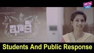 Students And Public Response About Khakee Movie | Karthi | Rakul Preet Singh | YOYO Cine Talkies