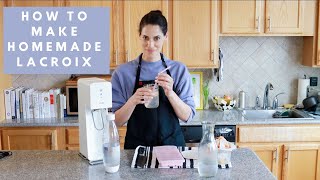 How to Make Homemade Sparkling Citrus Soda (aka Homemade La Croix)