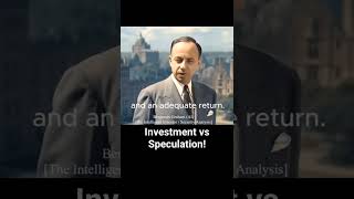 Defining Investment. Benjamin Graham (AI) The Intelligent Investor. Warren Buffett. Value Investing.