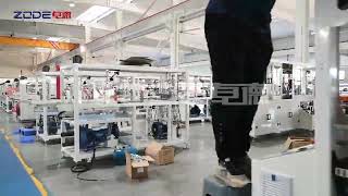 Automatic Toilet Paper Facial Tissue Paper Converting Machine Production Line
