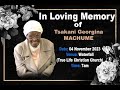 IN LOVING MEMORY OF Tsakani Georgina MACHUME