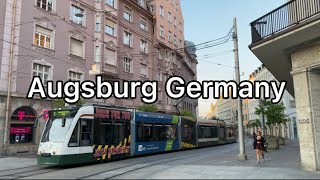 Augsburg Germany | Walking Tour 2022 [4K]